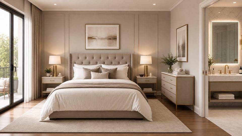 Master bedroom concept
